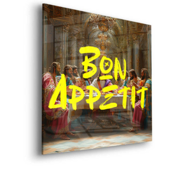 Bon Appetit Banquet Acrylic Glass Art