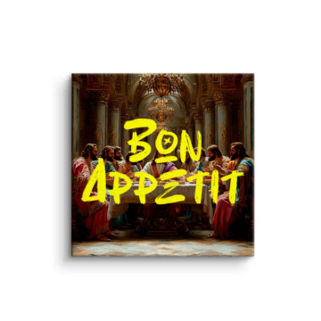 Bon Appetit Banquet Canvas Art