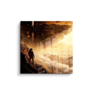 Golden Mountain Horizon PVC Gloss Art