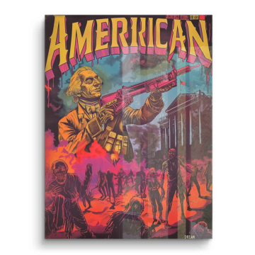 Plakat Revolutionary America - obraz na PVC z połyskiem