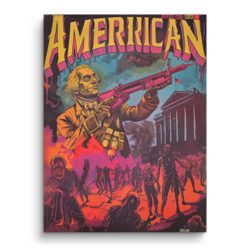 Revolutionary America Poste - PVC-Bild matt
