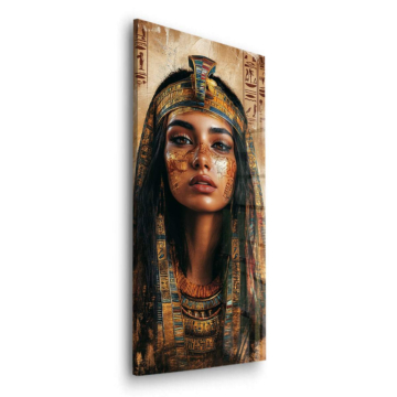 Egyptian Queen Portrait Acrylic Glass Art