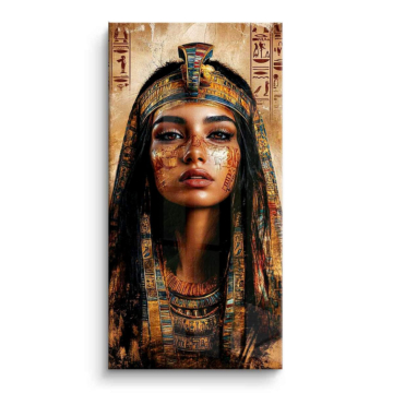 Egyptian Queen Portrait PVC Gloss Art