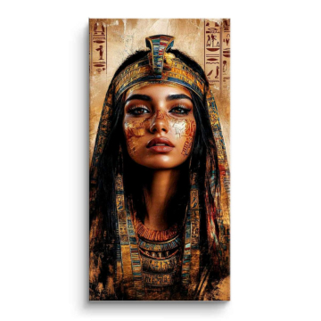 Egyptian Queen Portrait PVC Matt Art