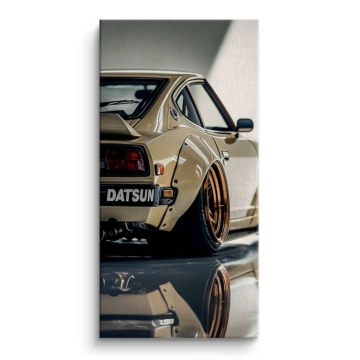 Retro Datsun Sports Car Canvas Art