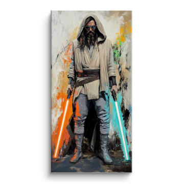 Star Wars Inspired Jedi Duelist PVC Matt Art