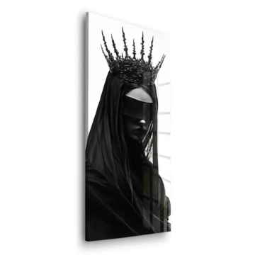 Veiled Gothic Queen Acrylic Glass Art