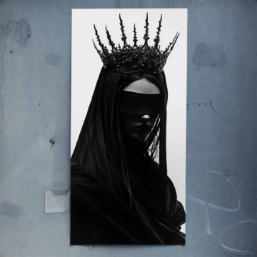 Velado Gothic reina - póster