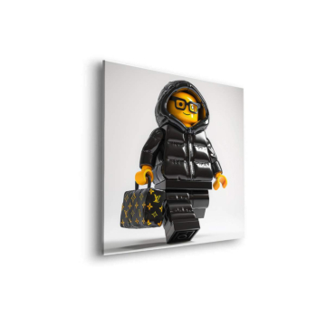 Lego Inspired Luxury Figure Dibond Matt Art