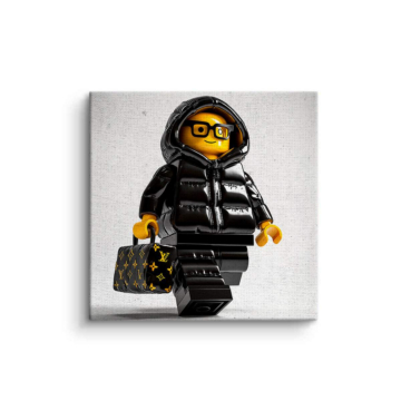 Lego Inspired Luxury Figure Canvas Art