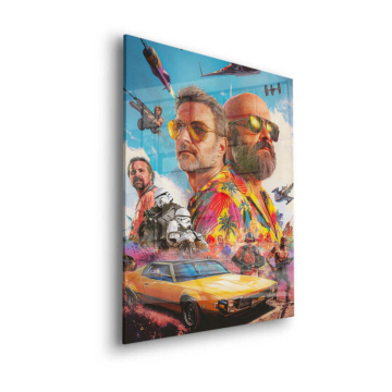 Fear and Loathing Inspired Poster Acrylic Glass Art