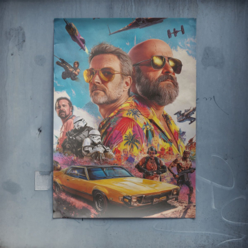 Fear and Loathing Inspired Poster Poster Art