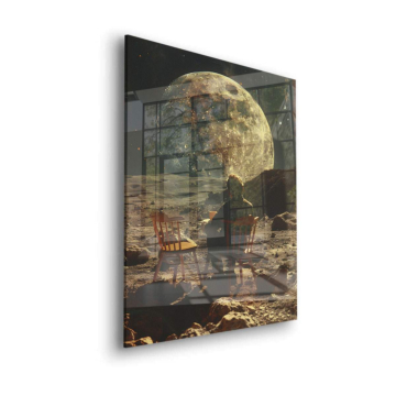 Mond Dining surrea - Acrylglasbild
