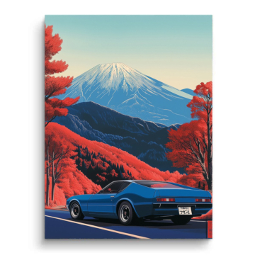 Ford Mustang Mount Fuji PVC Matt Art