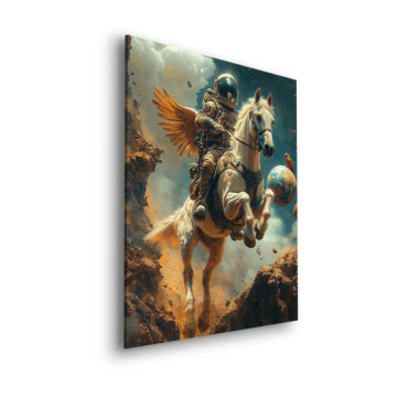 Angel Knight Horse Dibond Matt Art