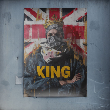 Rey urbano de la calle - póster