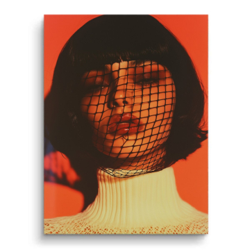 Veiled Mod Fashion Portrait PVC Matt Art