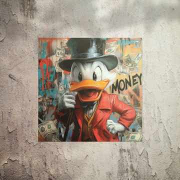Argent maestro inspiré de Scrooge McDuck - poster