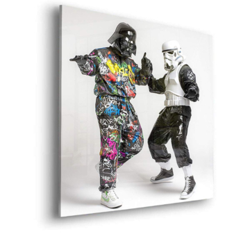 Michael Jackson Stormtrooper Inspired Dance Acrylic Glass Art