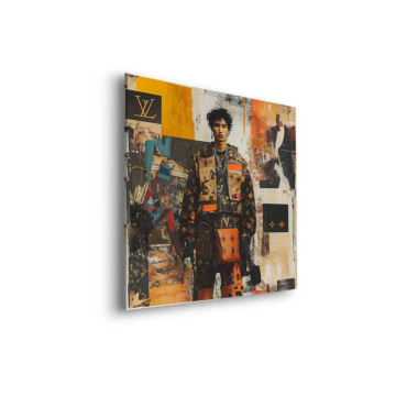 Luxury Streetwear Collage Dibond Matt Art