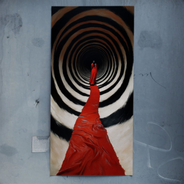 Rot Kleid Hypnotic Spira - Poster
