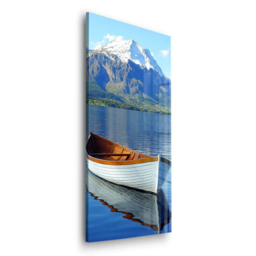 Ruderboot auf dem Bergse - Acrylglasbild