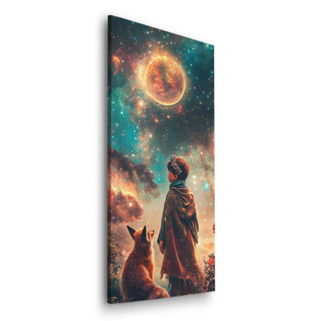 Céleste jardin rêveur - tableau Dibond mat