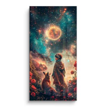Celestial Garden soñador - cuadro PVC brillante