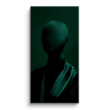 Dark Faceless Figure PVC Matt Art