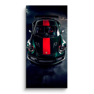 Porsche Inspired Racing Stripe PVC Matt Art