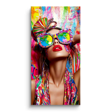 Carnival Fashion Portrait PVC Matt Art
