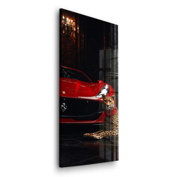 Ferrari Wilde Elegan - Acrylglasbild