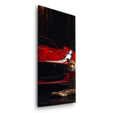 Ferrari Wilde Elegan - Dibond-Bild matt