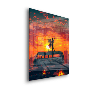Sonnenuntergang Van Serenad - Acrylglasbild