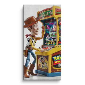 Toy Story Inspired Arcade Canvas Art