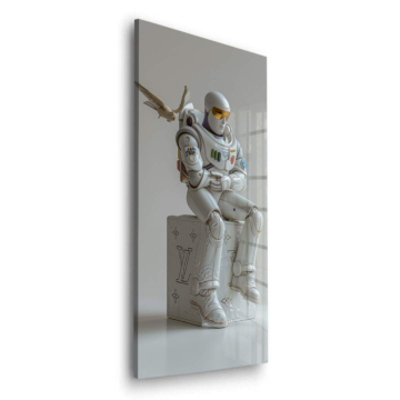 Astronaut Figur Companio - Acrylglasbild
