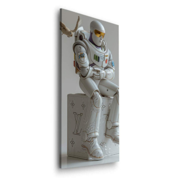 Astronaut Figur Companio - Dibond-Bild matt