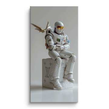 Astronauta postać Companion - obraz na matowym PVC