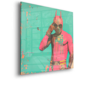 Deadpool Inspired Pop Hero Acrylic Glass Art