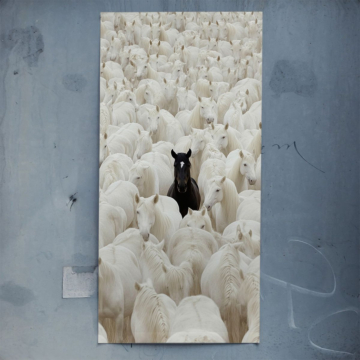 Black Sheep Among White Flock Poster Art