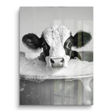 Bubbly calf bain - tableau PVC brillant