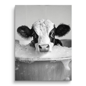 Bubbly calf bain - tableau PVC mat