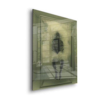 Frosted Glass Figure Acrylic Glass Art