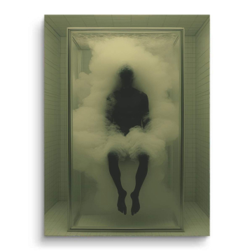 Figura frosted glass - cuadro PVC mate