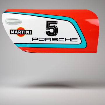 Porsche 911 Door Luxury Automotive Decor - Design 01, Gloss Finish, 65 x 128 cm