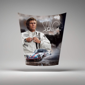 Porsche 911 Hood Motorsport Wall Art - Design 04, Gloss Finish