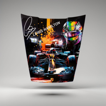 Porsche 911 Hood Designer Automotive Wall Art - Design 20, Gloss Finish