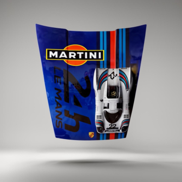 Porsche 911 Hood Luxury Automotive Decor - Design 22, Gloss Finish