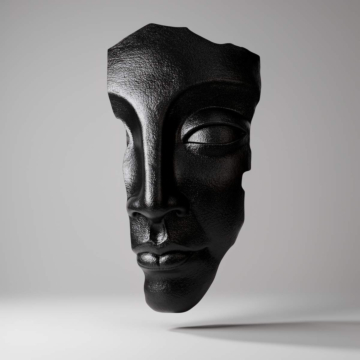 Luxury Wall Face Wall Decor, 180 cm