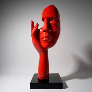 Gloss Motif II Face Mask Model 1 Wall Decor
